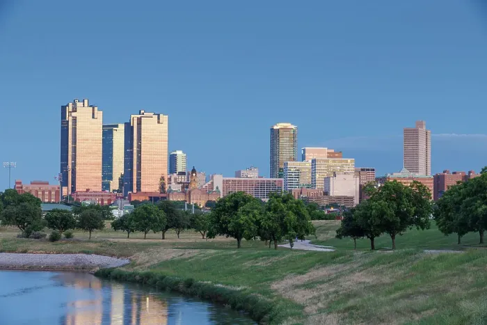 Framed Print : Fort Worth Skyline, Texas, USA Framed Print : Fort Worth Skyline, Texas, USA