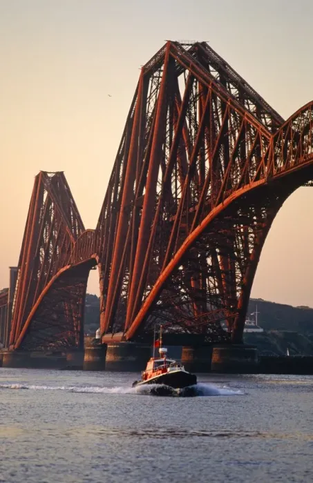Framed Print : The Forth Rail Bridge, Firth of Forth, Edinburgh, Scotland. The 2. 5 km. (1. 5 mile) Bridge was the worlds first major steel bridge, 1890 Framed Print : The Forth Rail Bridge, Firth of Forth, Edinburgh, Scotland. The 2. 5 km. (1. 5 mile) Bridge was the worlds first major steel bridge, 1890