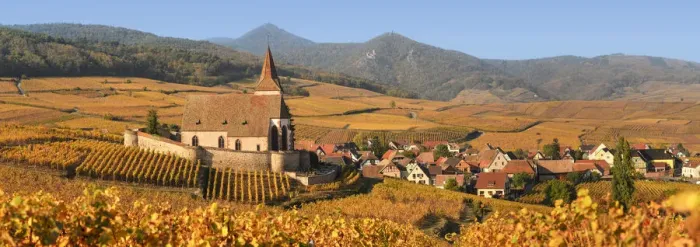 Framed Print : Fortified church of Saint Jacques, Hunawihr, Alsace, Alsatian Wine Route, Haut-Rhin Framed Print : Fortified church of Saint Jacques, Hunawihr, Alsace, Alsatian Wine Route, Haut-Rhin