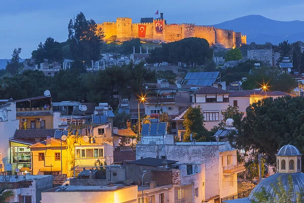 Fortress, Ayasoluk Hill, Ephesus, Selcuk, Izmir Province, Turkey