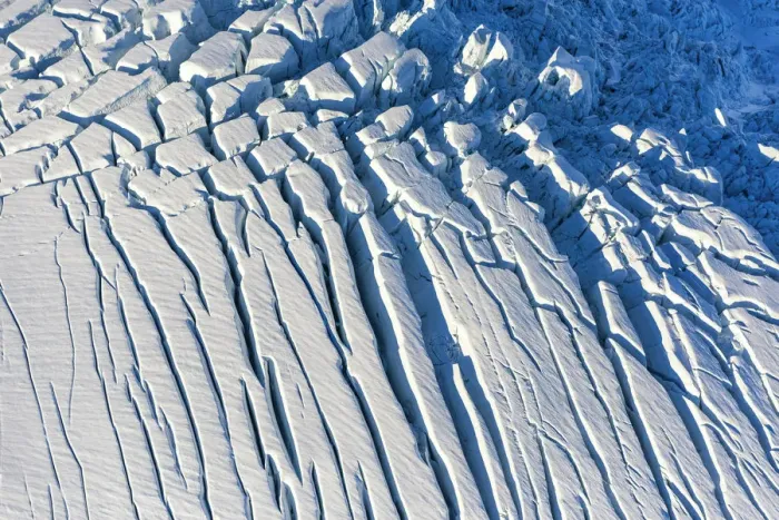 Framed Print : Fox Glacier Detail, New Zealand Framed Print : Fox Glacier Detail, New Zealand