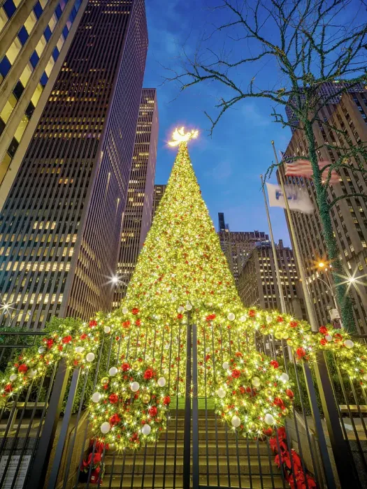 Framed Print : Fox News Tv Station and the all american Christmas tree, at Fox Square Manhattan, New York City, USA Framed Print : Fox News Tv Station and the all american Christmas tree, at Fox Square Manhattan, New York City, USA