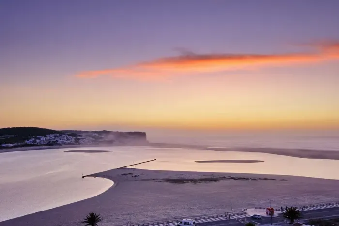 Framed Print : Foz do Arelho beach between the sea and the Obidos Lagoon. Caldas da Rainha, Portugal Framed Print : Foz do Arelho beach between the sea and the Obidos Lagoon. Caldas da Rainha, Portugal
