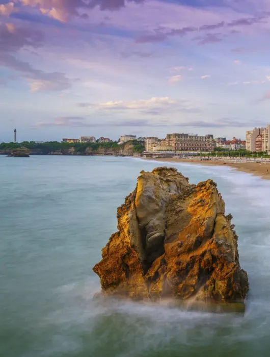 Framed Print : France, Aquitaine, Pyrenees Atlantiques, Biarritz Framed Print : France, Aquitaine, Pyrenees Atlantiques, Biarritz