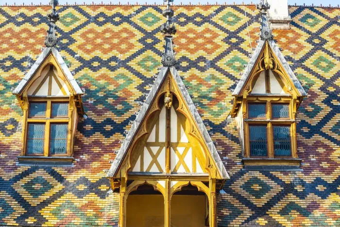 Framed Print : France, Bourgogne-Franche-Comte, Burgundy, Cote-d Or, Beaune. Hospices de Beaune