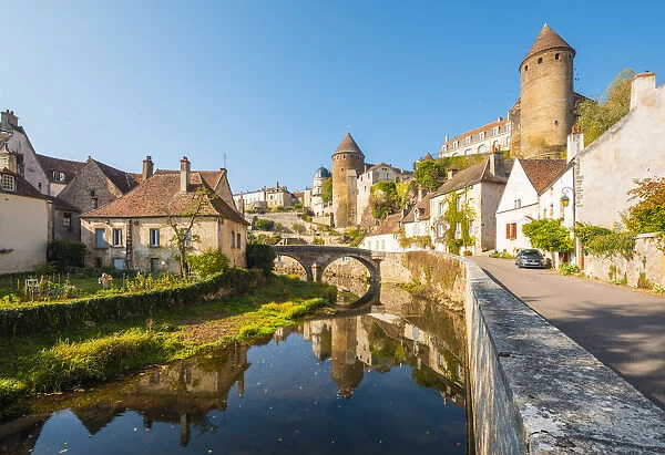 France, Bourgogne-Franche-Comte, Burgundy, Cote-d Or, Semur-en-Auxois