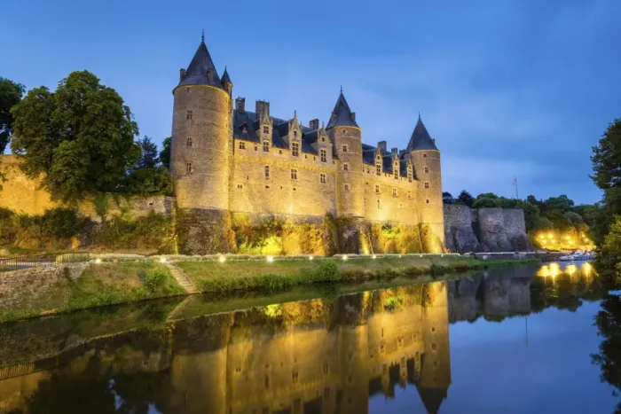 Framed Print : France, Brittany (Bretagne), Morbihan department, Josselin Framed Print : France, Brittany (Bretagne), Morbihan department, Josselin