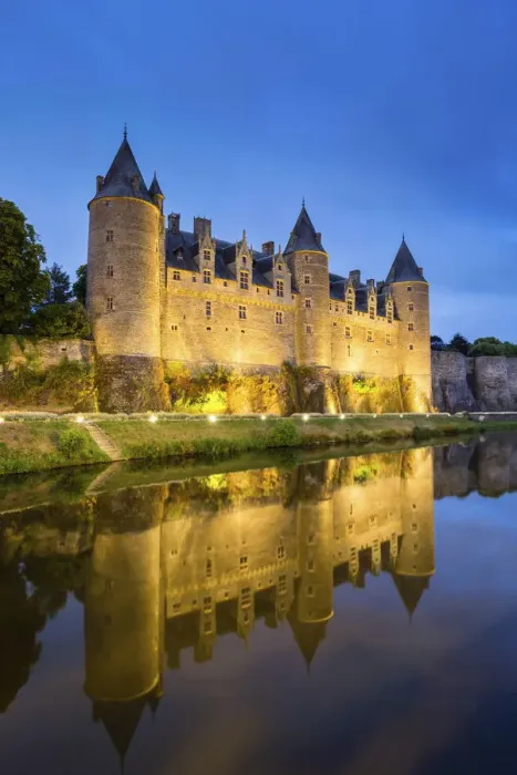 Framed Print : France, Brittany (Bretagne), Morbihan department, Josselin Framed Print : France, Brittany (Bretagne), Morbihan department, Josselin