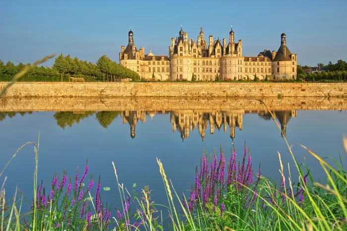 Framed Print : France, Centre-Val de Loire, Valle della Loira, Loir-et-Cher. Castello di Chambord, Château de Chambord View of the Castle built in year 1519 by french king Francois I