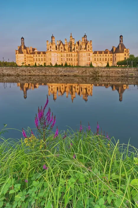 Framed Print : France, Centre-Val de Loire, Valle della Loira, Loir-et-Cher. Castello di Chambord, Château de Chambord View of the Castle built in year 1519 by french king Francois I