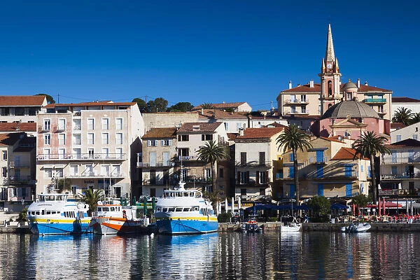 France, Corsica, Haute-Corse Department, La Balagne Region, Calvi, Port de Plaissance