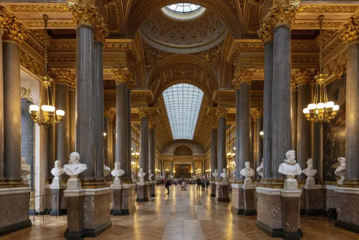 Framed Print : France, Ile-de-France, Yvelines, Versailles, Palace of Versailles, La Galerie des Batailles Framed Print : France, Ile-de-France, Yvelines, Versailles, Palace of Versailles, La Galerie des Batailles