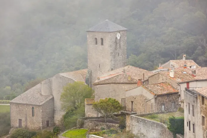 Framed Print : France, Languedoc-Roussillon Region, Aude Department, Black Mountain Area, Saissac Framed Print : France, Languedoc-Roussillon Region, Aude Department, Black Mountain Area, Saissac