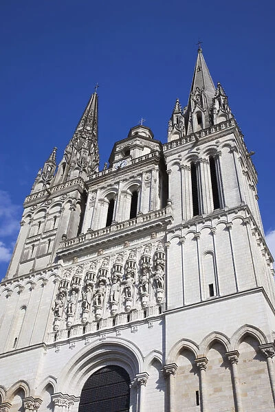 France, Loire Valley, Angers Cathedral