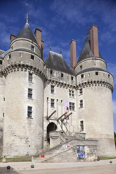 France, Loire Valley, Langeais Castle