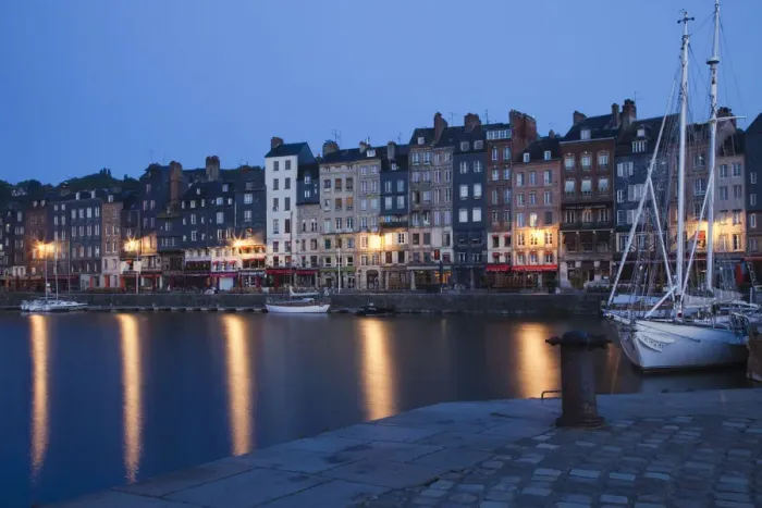 Framed Print : France, Normandy, Honfleur Framed Print : France, Normandy, Honfleur
