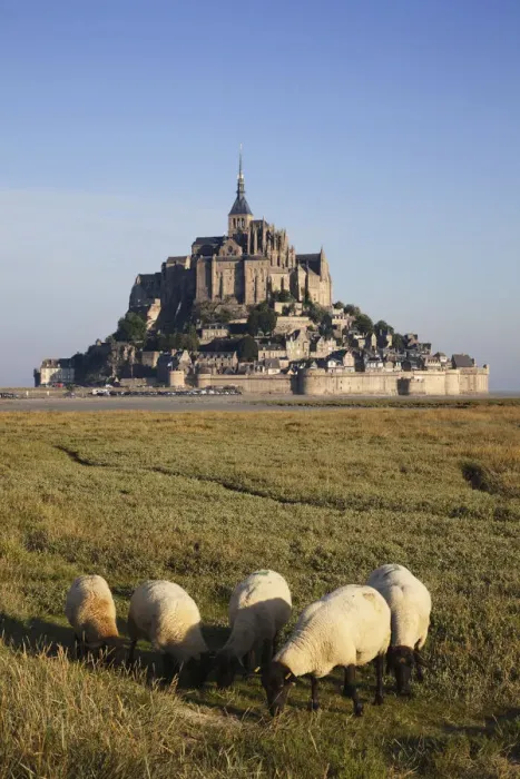 Framed Print : France, Normandy, Mont St. Michel Framed Print : France, Normandy, Mont St. Michel