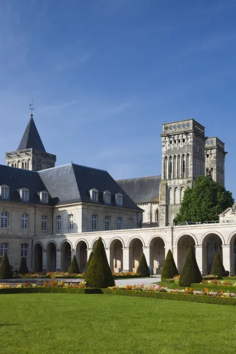 Framed Print : France, Normandy Region, Calvados Department, Caen, Abbaye Aux Dames abbey Framed Print : France, Normandy Region, Calvados Department, Caen, Abbaye Aux Dames abbey