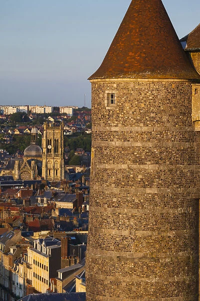 France, Normandy Region, Seine-Maritime Department, Dieppe, city view from Dieppe