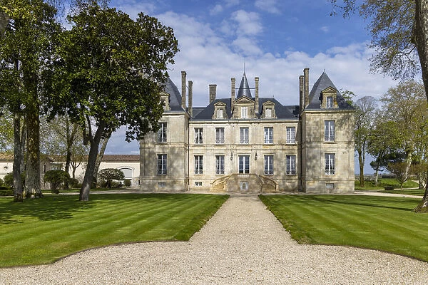 France, Nouvelle-Aquitaine, Gironde, Medoc, Chateau Pichon Longueville Comtesse de Lalande