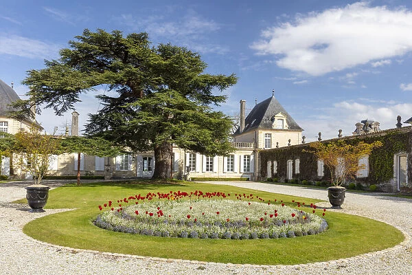France, Nouvelle-Aquitaine, Gironde, Medoc, Chateau Saint-Julien-Beychevelle