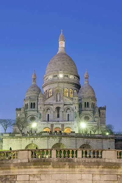 France, Paris. Basilica of Sacre Coeur, Montmartre