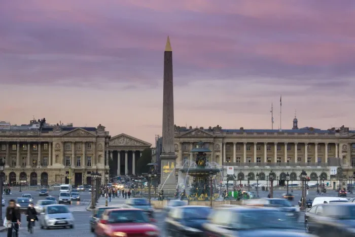 Framed Print : France, Paris, Place de la Concorde Framed Print : France, Paris, Place de la Concorde