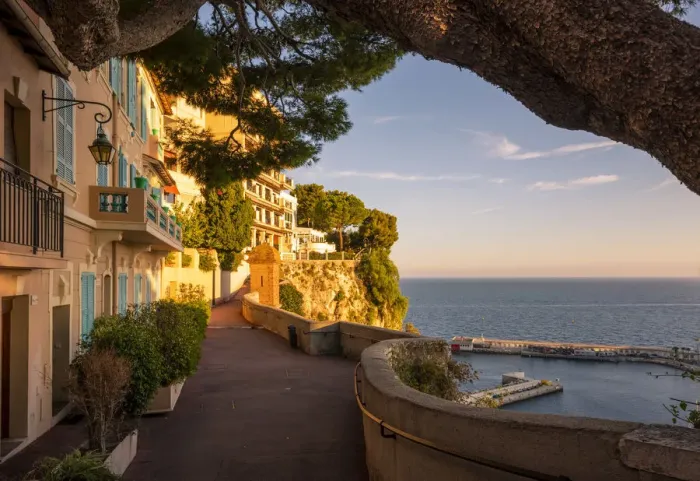 Framed Print : France, Provence-Alpes-Cote d Azur, French Riviera, Alpes-Maritimes, Principality
