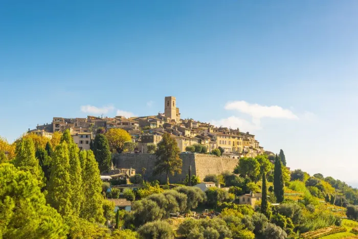 Framed Print : France, Provence-Alpes-Cote d Azur, French Riviera, Alpes-Maritimes