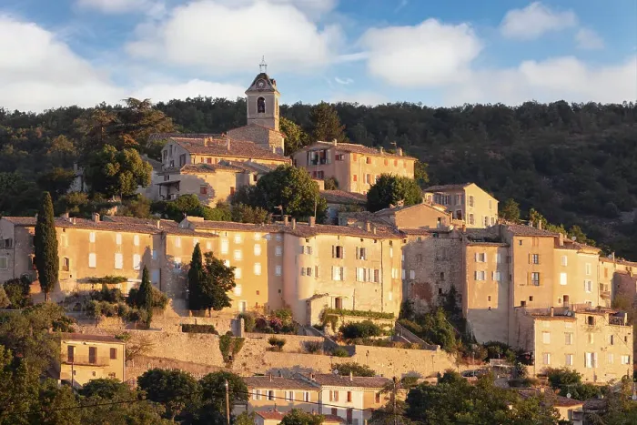 Framed Print : France, Provence-Alpes-Cote d Azur, Hilltop village of Banon Framed Print : France, Provence-Alpes-Cote d Azur, Hilltop village of Banon