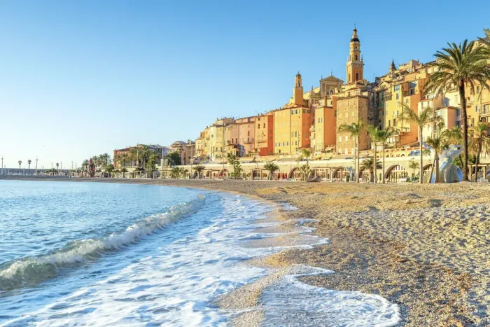 Framed Print : France, Provence Alpes Cote D Azur, Menton