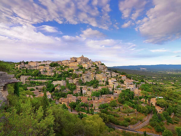 France, Vaucluse, Provence, Gordes, overview