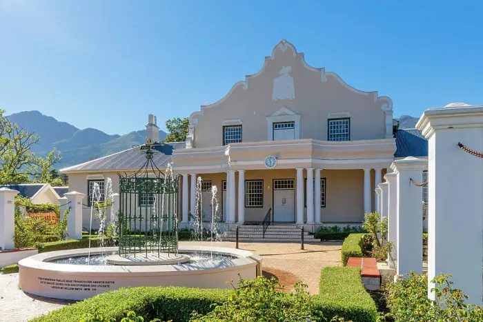 Framed Print : Franschhoek Town Hall, Franschhoek, Western Cape, South Africa Framed Print : Franschhoek Town Hall, Franschhoek, Western Cape, South Africa