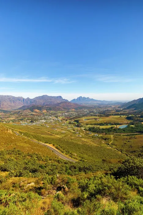 Framed Print : Franschhoek Wine Valley, Franschhoek, Western Cape, South Africa Framed Print : Franschhoek Wine Valley, Franschhoek, Western Cape, South Africa