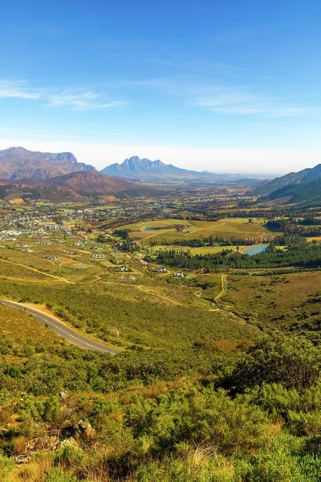 Framed Print : Franschhoek Wine Valley, Franschhoek, Western Cape, South Africa Framed Print : Franschhoek Wine Valley, Franschhoek, Western Cape, South Africa