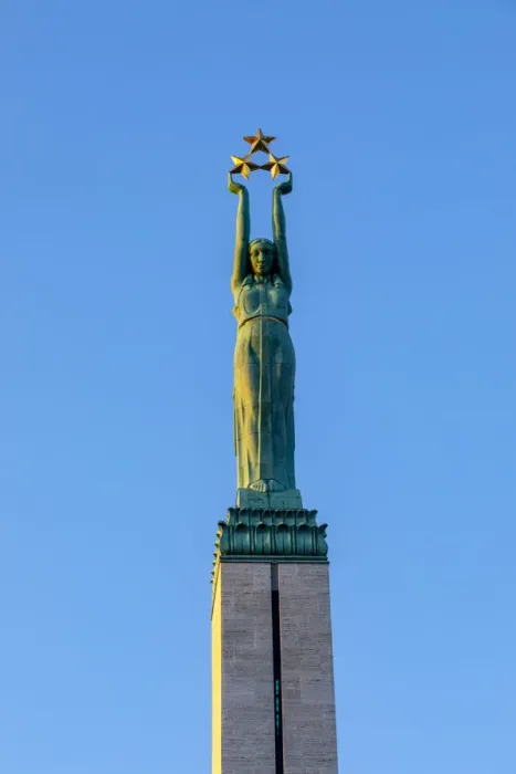 Framed Print : The Freedom Monument, Riga, Latvia Framed Print : The Freedom Monument, Riga, Latvia