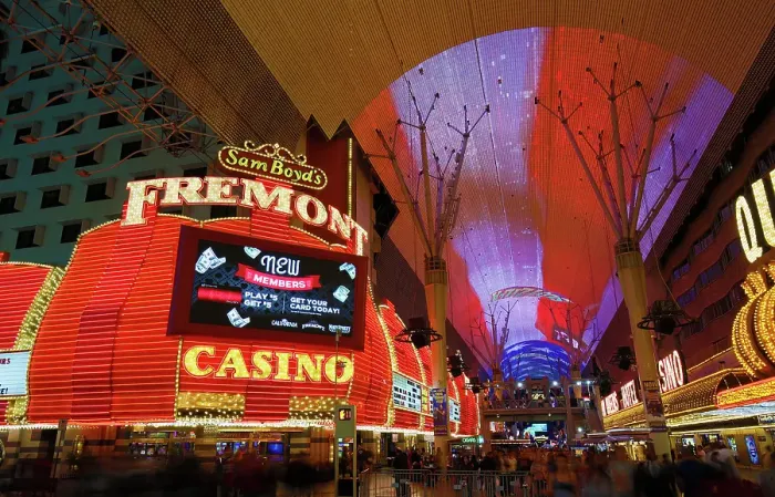 Framed Print : The Fremont Street Experience, Las Vegas, Nevada, USA Framed Print : The Fremont Street Experience, Las Vegas, Nevada, USA