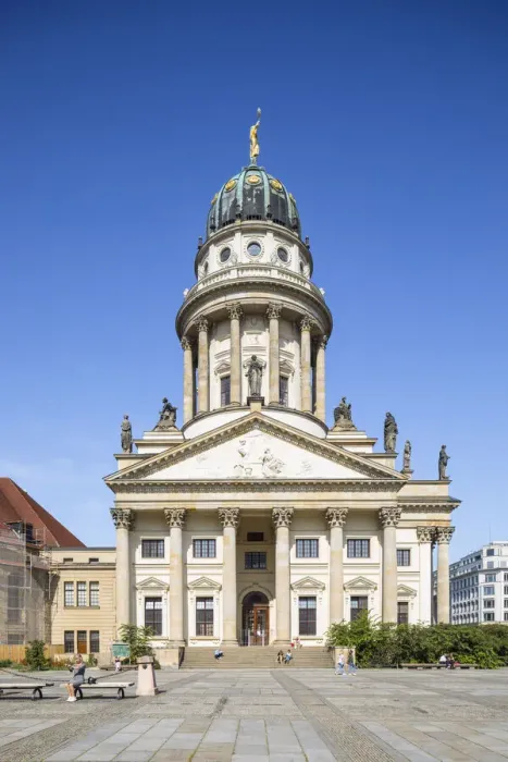 Framed Print : French Cathedral, Gendarmenmarkt, Berlin, Germany