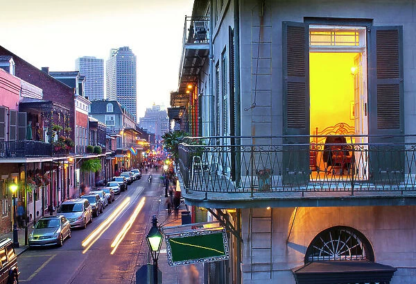 French Quarter, Bourbon Street, New Orleans, Louisiana, USA