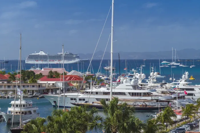 Framed Print : French West Indies, St-Barthelemy, Gustavia, Gustavia Harbor Framed Print : French West Indies, St-Barthelemy, Gustavia, Gustavia Harbor