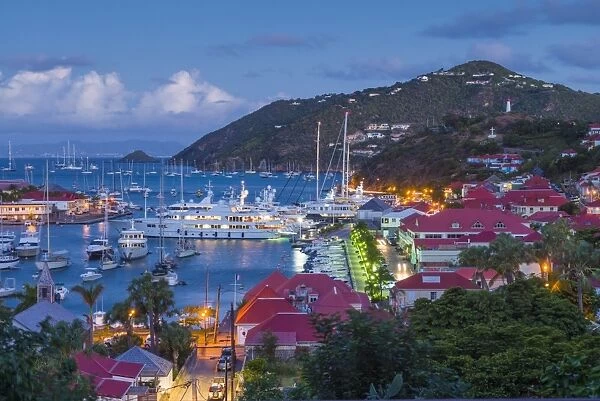 French West Indies, St-Barthelemy, Gustavia, Gustavia Harbor
