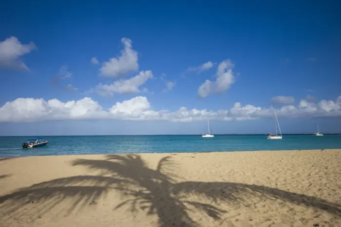 Framed Print : French West Indies, St-Martin, Friars Bay, beach Framed Print : French West Indies, St-Martin, Friars Bay, beach