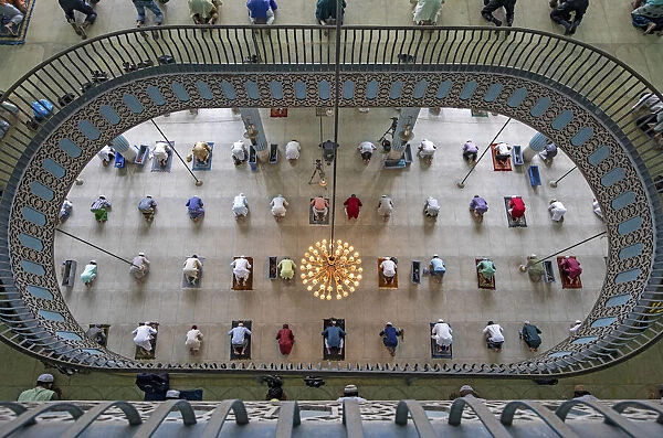 Friday prayer held with social distancing in Baitul Mukarram Mosque in Dhaka, Bangladesh