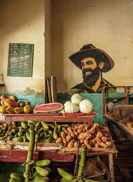 Fruit and Vegetable Market at La Habana Vieja, Havana, La Habana Province, Cuba