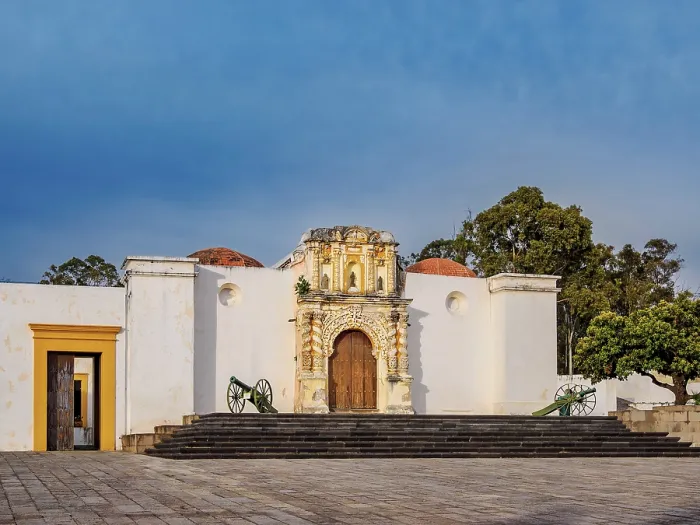 Framed Print : Fuerte de Loreto at sunset, Historic Zone of the Forts, City of Puebla, Puebla State, Mexico