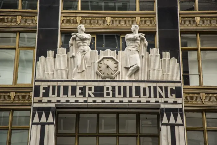 Framed Print : Fuller Building, Madison Avenue / 57th Street, Manhattan, New York City, New York, USA Framed Print : Fuller Building, Madison Avenue / 57th Street, Manhattan, New York City, New York, USA