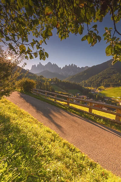 Funes valley, Bolzano province, Trentino Alto Adige district, Italy, Europe