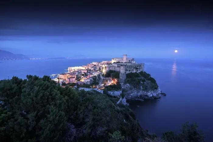 Framed Print : Gaeta at dusk. Europe, Italy, Lazio, Latina province, Gaeta Framed Print : Gaeta at dusk. Europe, Italy, Lazio, Latina province, Gaeta