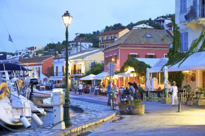 Framed Print : Gaios Harbour, Paxos, The Ionian Islands, Greek Islands, Greece, Europe Framed Print : Gaios Harbour, Paxos, The Ionian Islands, Greek Islands, Greece, Europe