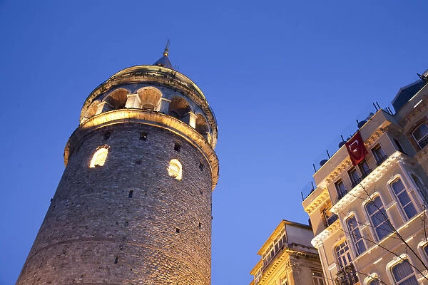 Galata Tower, Beyoglu area, Istanbul, Turkey